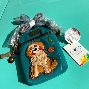 NWT Chala Golden Retriever cellphone crossbody